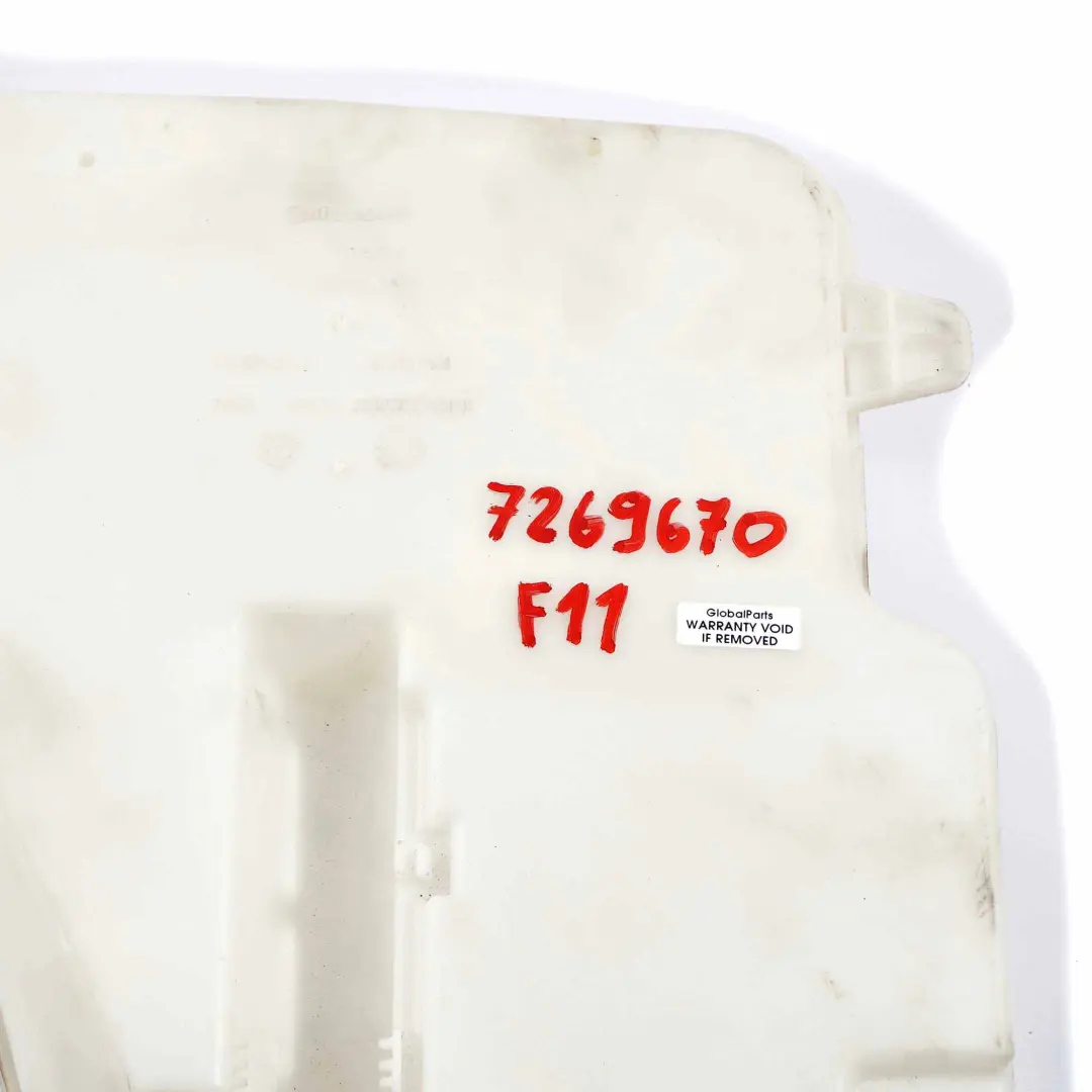 Windshield Washer Windscreen Fluid Tank Reservoir to BMW F11 Touring with Part number 7269670 BMW F11 Touring Windshield Washer Windscreen Fluid Tank Reservoir - SKU 7269670 - Part number 7269670