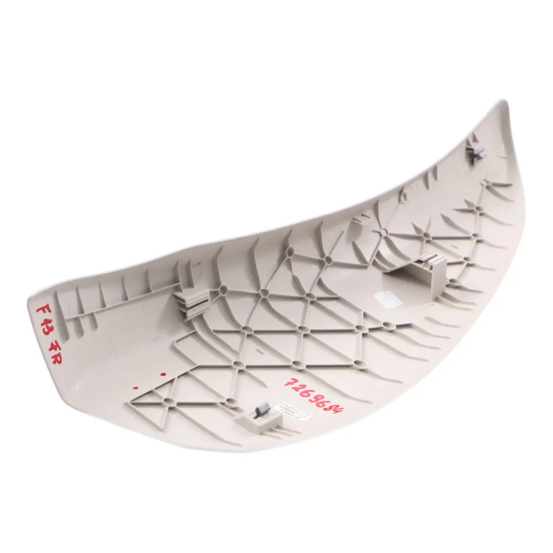  Sitzverkleidung BMW F12 F13 Vordersitz Rechts Rückenlehne Elfenbeinweiss 7228302 - SKU 7269684 - Teilenummer 7269684