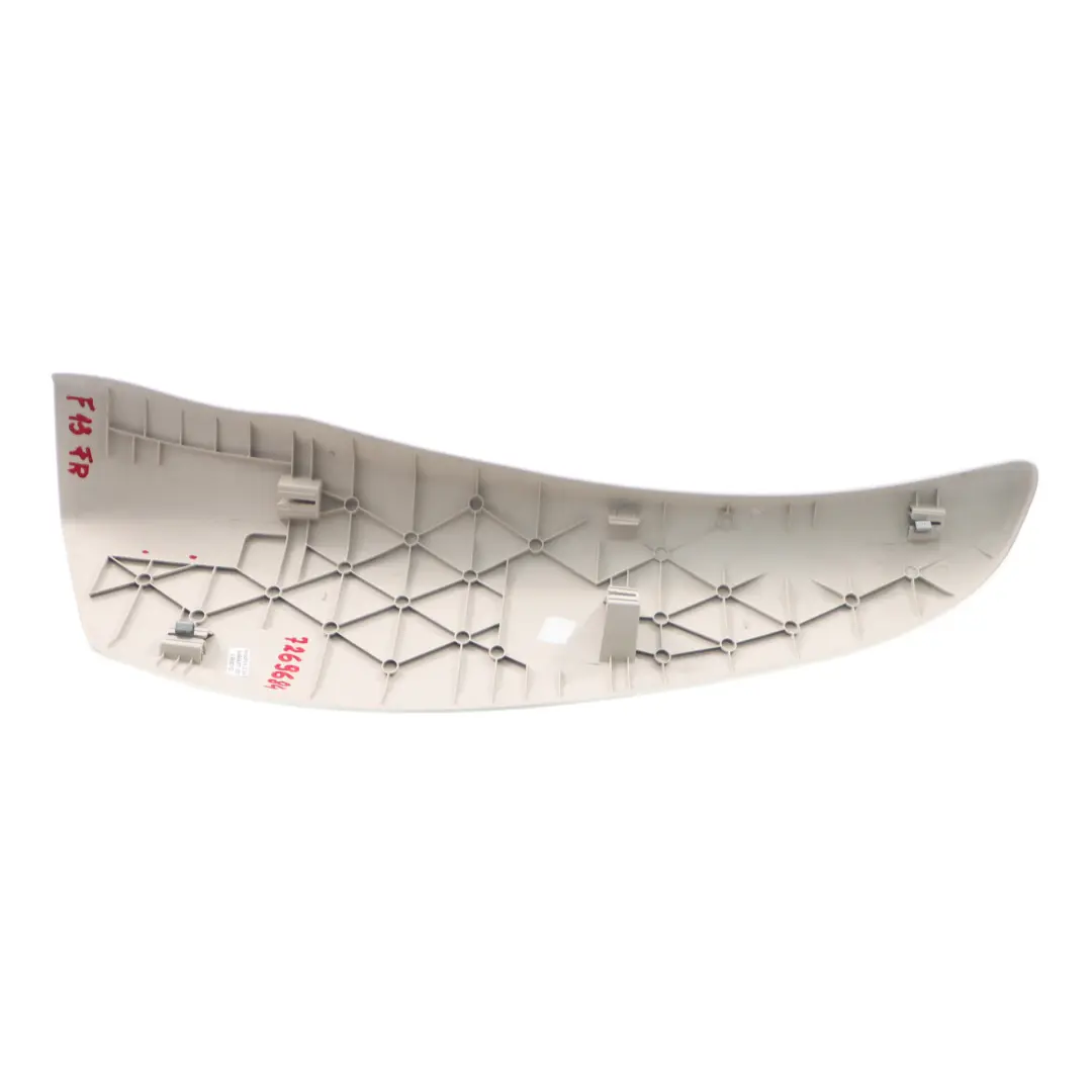 Seat Trim BMW F12 F13 Front Seat Right O/S Backrest Inner Elfenbeinweiss 7228302 - SKU 7269684 - Part number 7269684