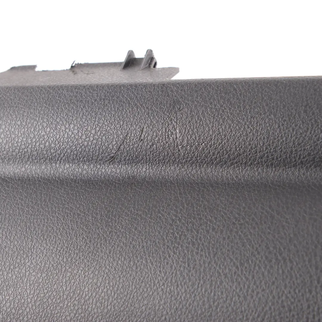 Front Seat Backrest Lower Leather Trim Panel Black to BMW F12 F33 with Part number 7269689 BMW F12 F33 Front Seat Backrest Lower Leather Trim Panel Black - SKU 7269689 - Part number 7269689