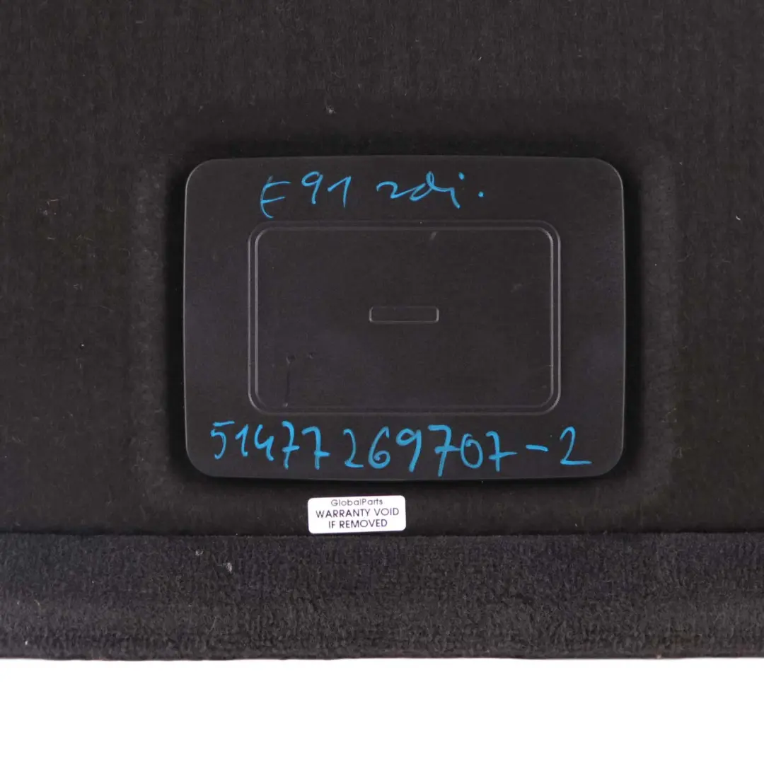  Trunk Carpet BMW E91 Touring Luggage Compartment Floor Mat Anthrazit - SKU 7269707-2 - Part number 7269707