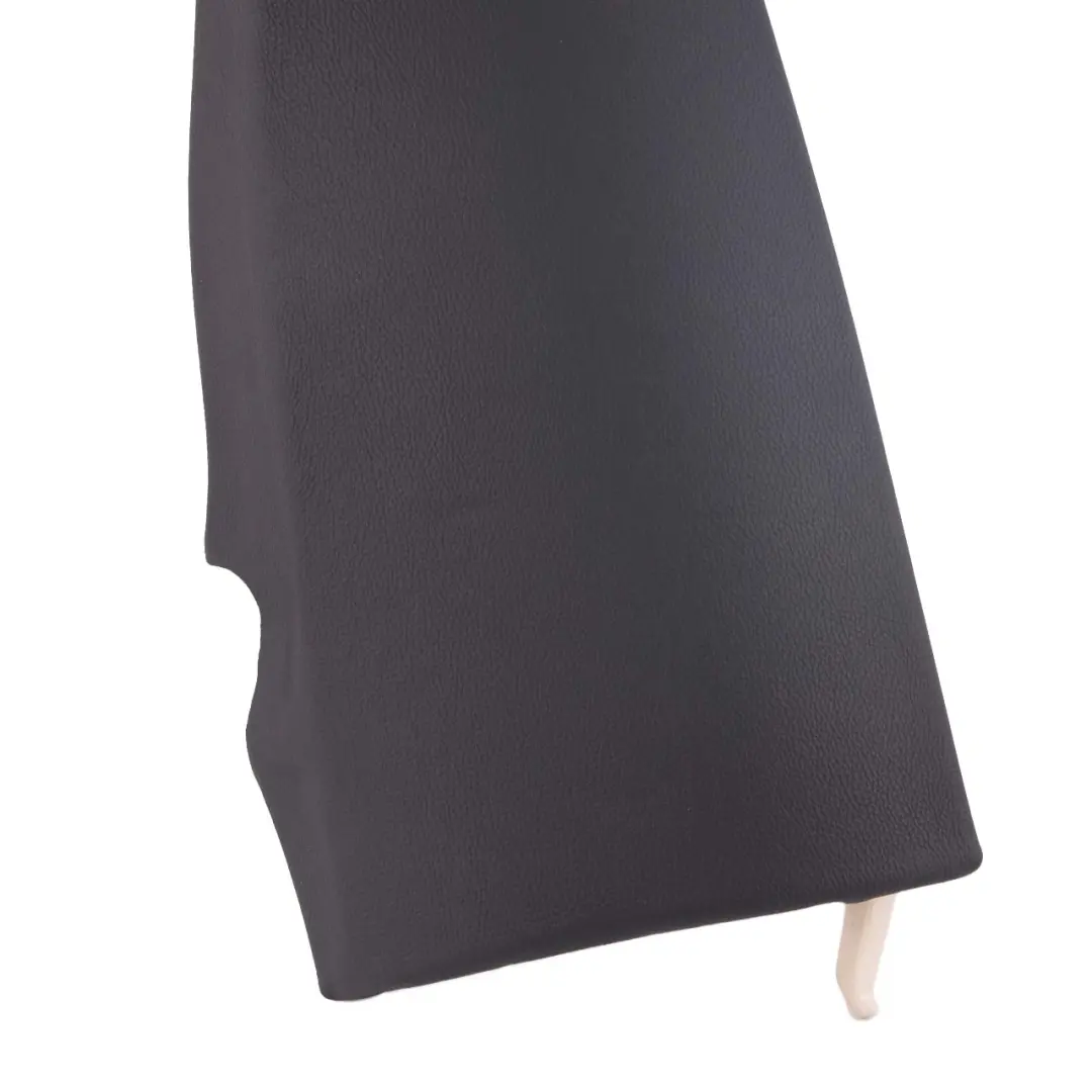 Left N/S Side Finisher Cover Black Leather Dakota to BMW F11 Touring Rear Seat with Part number 7269933 BMW F11 Touring Rear Seat Left N/S Side Finisher Cover Black Leather Dakota - SKU 7269933 - Part number 7269933