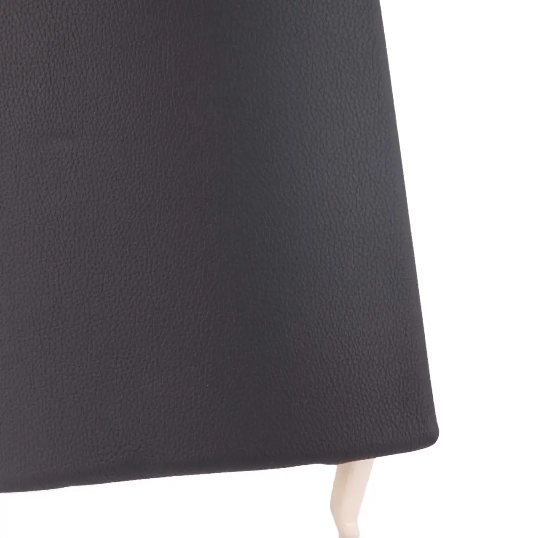 Left N/S Side Finisher Cover Black Leather Dakota to BMW F11 Touring Rear Seat with Part number 7269933 BMW F11 Touring Rear Seat Left N/S Side Finisher Cover Black Leather Dakota - SKU 7269933 - Part number 7269933