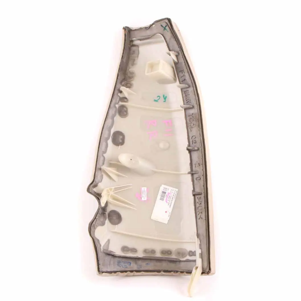 BMW F11 Touring Rear Seat Cover Side Finisher Bench Right O/S Leather - SKU 7269940 - Part number 7269940