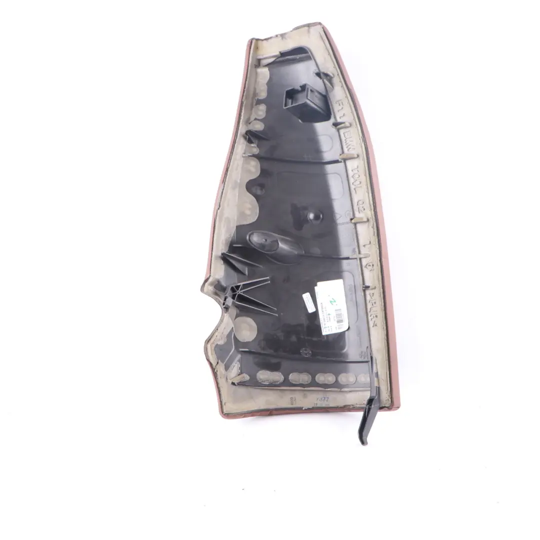 BMW F11 Rear Seat Cover Side Finisher Bench Right O/S Leather Cinnamon Brown - SKU 7269942 - Part number 7269942