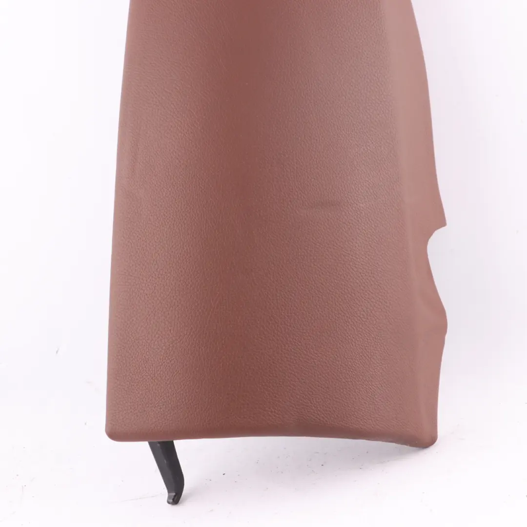 BMW F11 Rear Seat Cover Side Finisher Bench Right O/S Leather Cinnamon Brown - SKU 7269942 - Part number 7269942