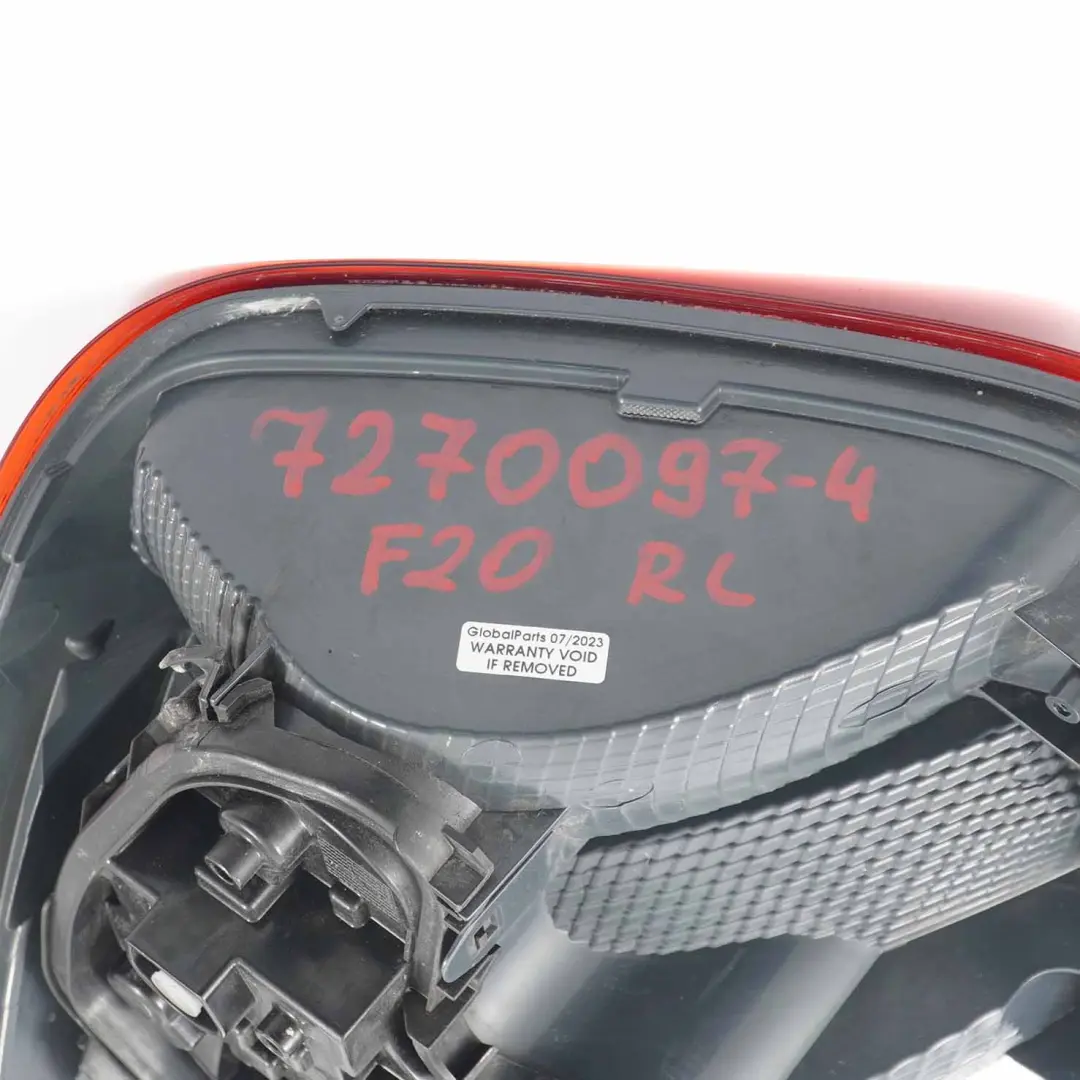 Lampa Lewy Tył Lewa Tylna do BMW F20 F21 o numerze 7270097 BMW F20 F21 Lampa Lewy Tył Lewa Tylna - SKU 7270097-4 - Numer Części 7270097