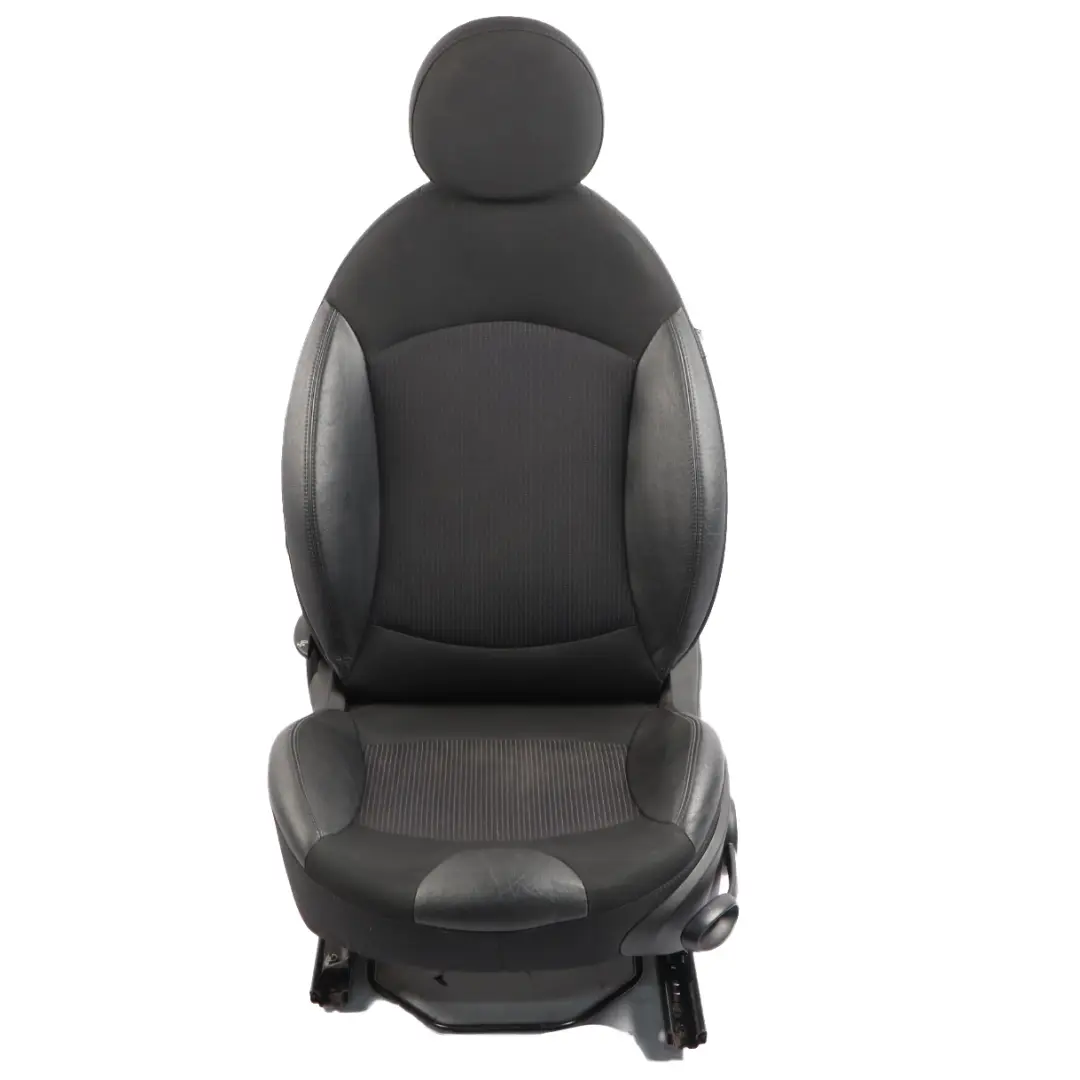Mini Cooper One R55 R56 LCI Sportsitz Schwarz Stoff Leder Vorne Links Sitz - SKU 7270195 - Teilenummer 7270195