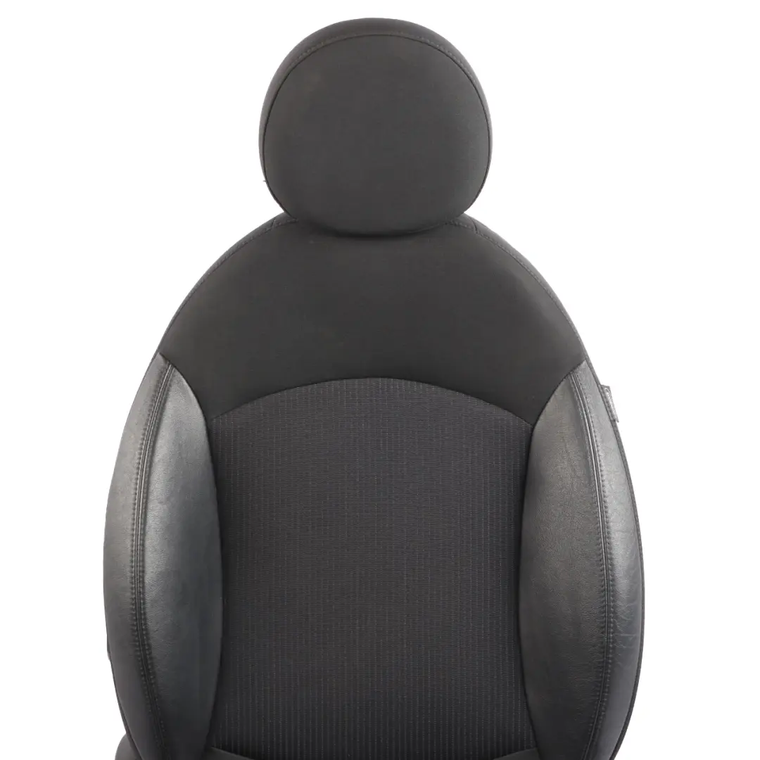 Mini Cooper One R55 R56 LCI Sportsitz Schwarz Stoff Leder Vorne Links Sitz - SKU 7270195 - Teilenummer 7270195