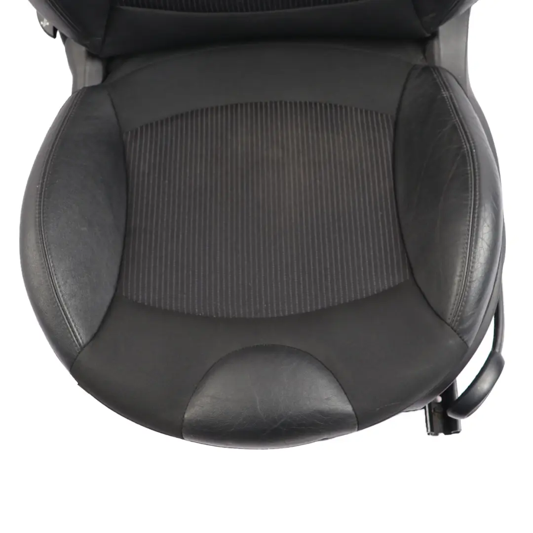 Mini Cooper One R55 R56 LCI Sportsitz Schwarz Stoff Leder Vorne Links Sitz - SKU 7270195 - Teilenummer 7270195