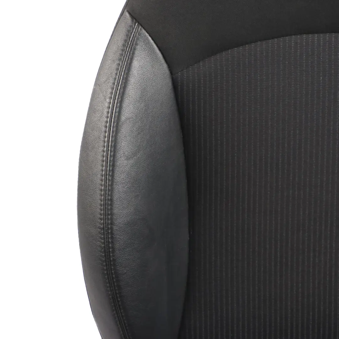Panno Nero Pelle Nera Sedile Anteriore Sinistro N/S per Mini Cooper R56 LCI Sport con numero di parte 7270195 Mini Cooper R56 LCI Sport Panno Nero Pelle Nera Sedile Anteriore Sinistro N/S - SKU 7270195 - Numero di parte 7270195