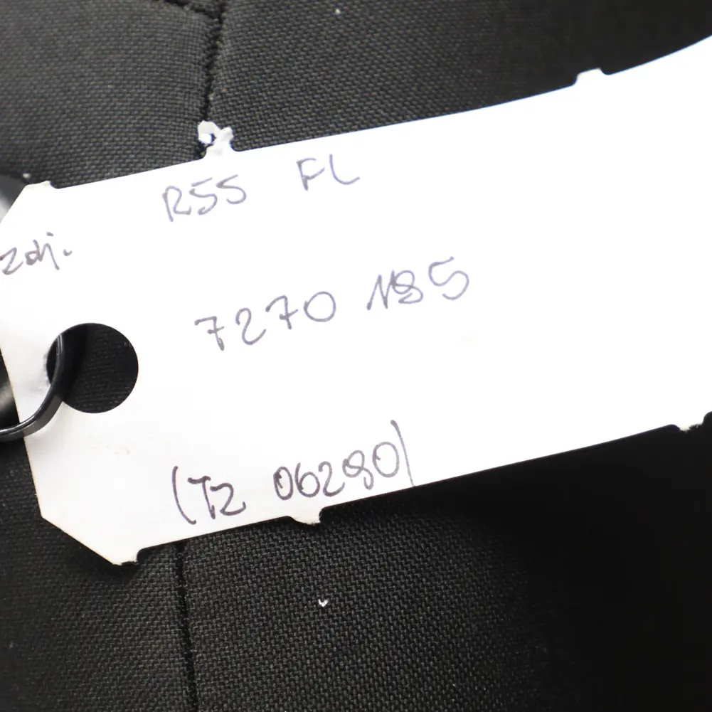Mini Cooper R55 R56 LCI Sport Black Cloth / Black Leather Front Left N/S Seat - SKU 7270195 - Part number 7270195