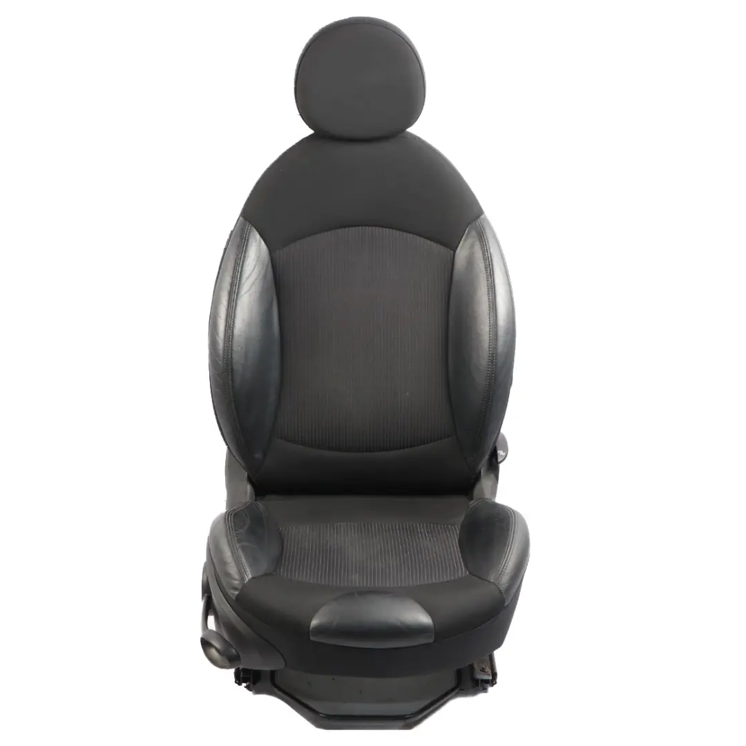 BMW MINI Cooper R55 R56 LCI Sportsitz Schwarz Stoff / Leder Vorne Rechts Sitz - SKU 7270196-1 - Teilenummer 7270196