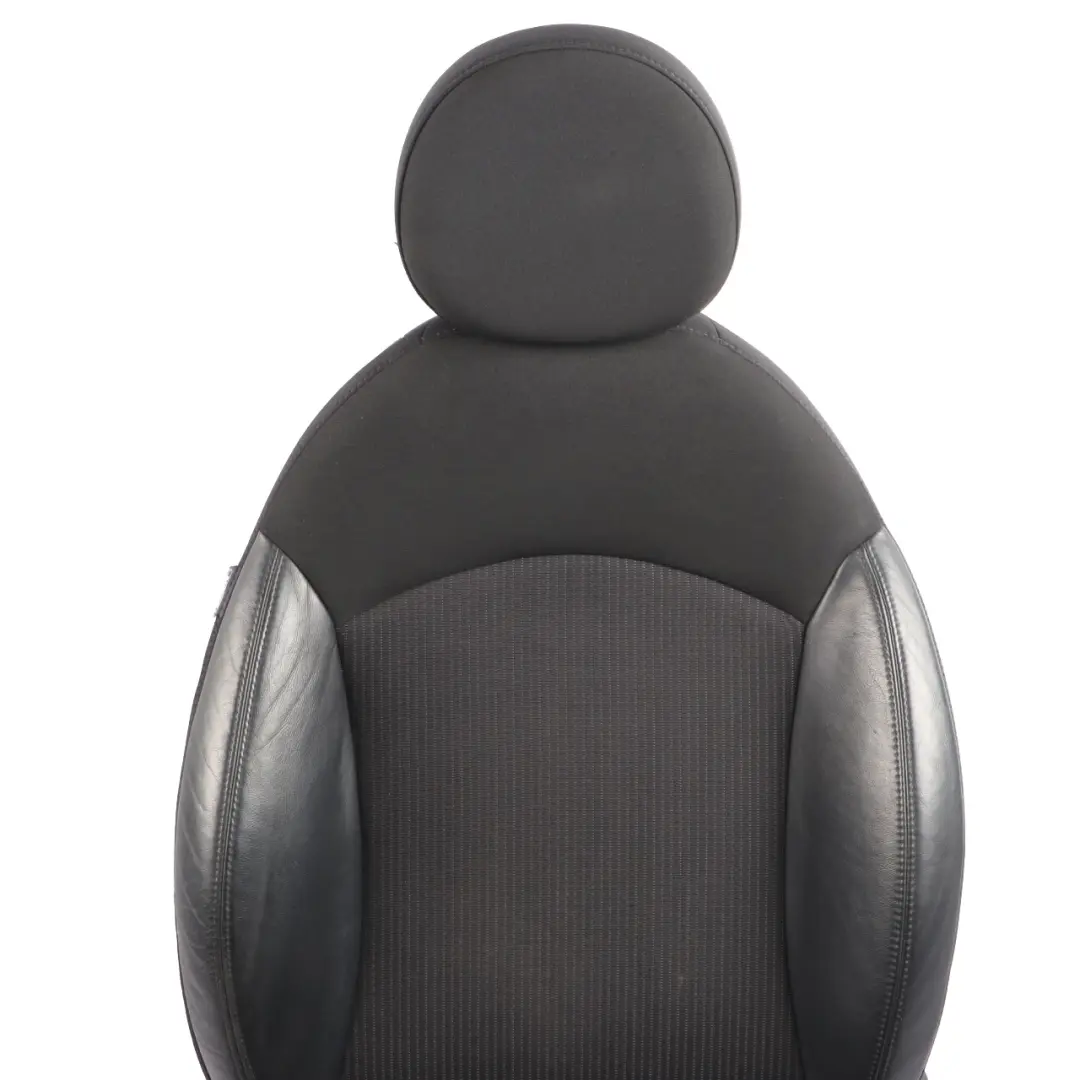 BMW MINI Cooper R55 R56 LCI Sportsitz Schwarz Stoff / Leder Vorne Rechts Sitz - SKU 7270196-1 - Teilenummer 7270196