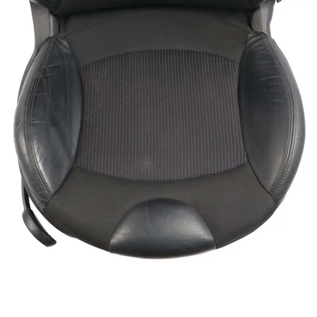 BMW MINI Cooper R55 R56 LCI Sportsitz Schwarz Stoff / Leder Vorne Rechts Sitz - SKU 7270196-1 - Teilenummer 7270196