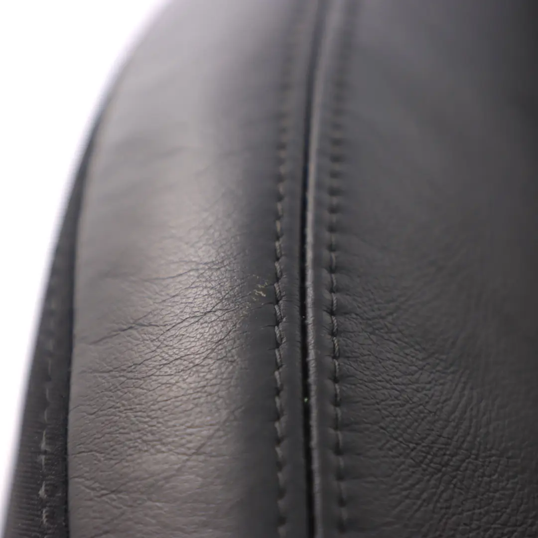  Dossier de siège Mini R55 R56 Avant Droit Sport Demi Cuir Tissu Noir - SKU 7270196 - Numéro de pièce 7270196