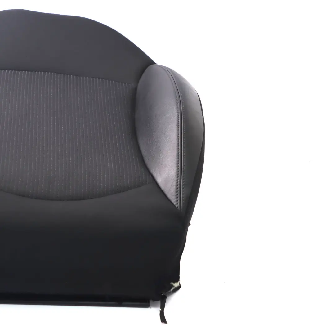  Dossier de siège Mini R55 R56 Avant Droit Sport Demi Cuir Tissu Noir - SKU 7270196 - Numéro de pièce 7270196
