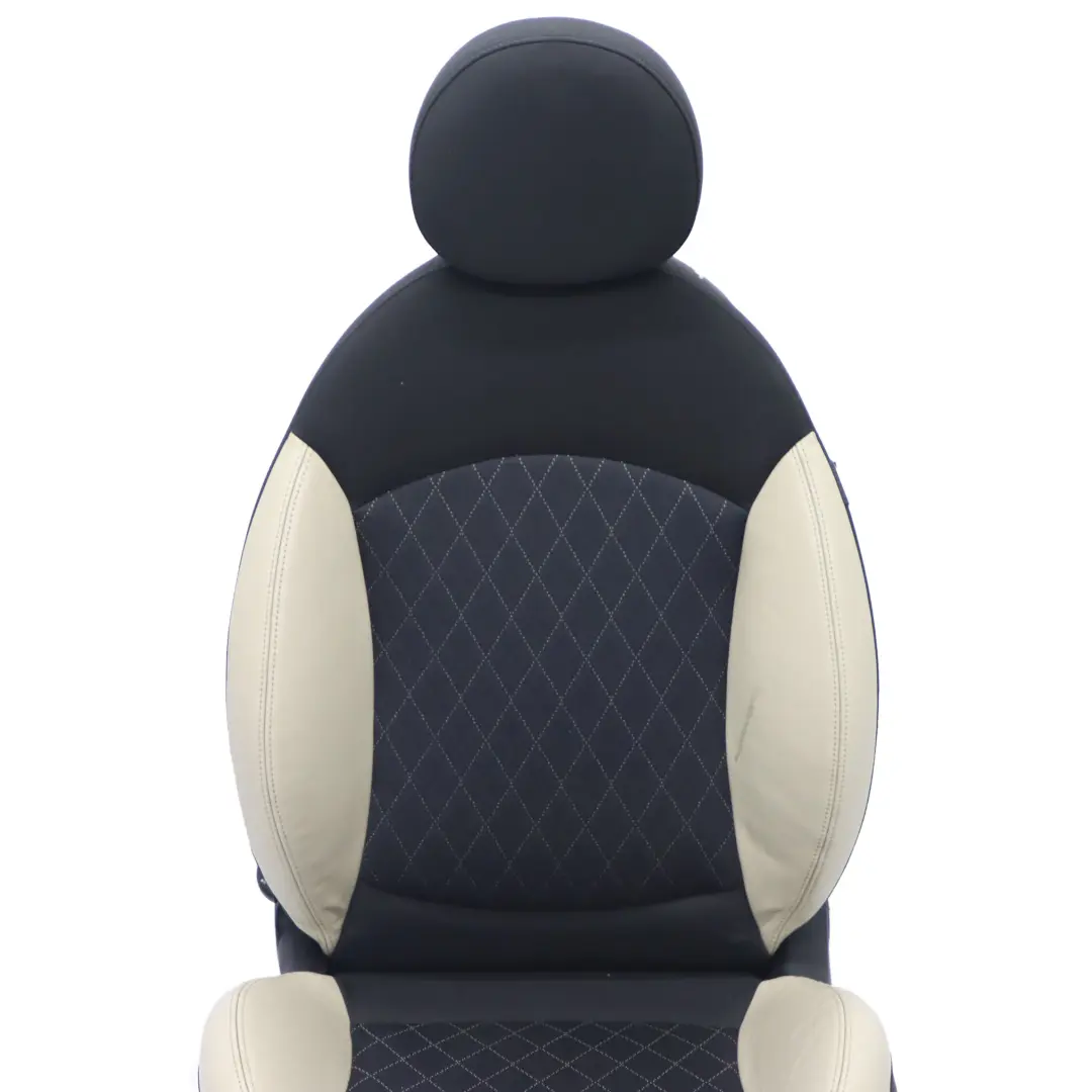 MINI Cooper R56 LCI Sportsitz Polar Beige Stoff / Leder Vorne Links Sitz Heizung - SKU 7270203 - Teilenummer 7270203