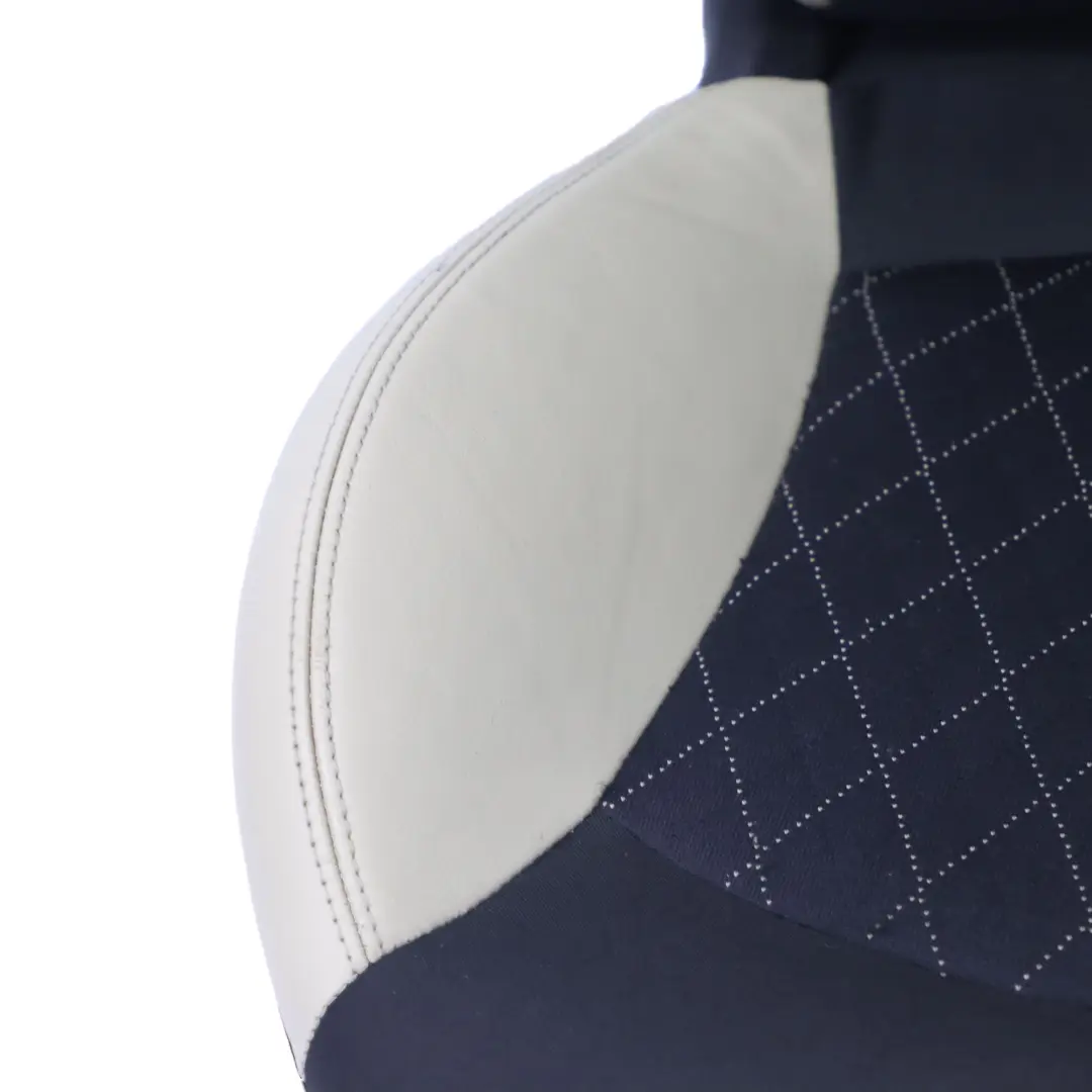 MINI Cooper R56 LCI Sport Polar Beige Cloth Leather Front Left N/S Seat Heated - SKU 7270203 - Part number 7270203