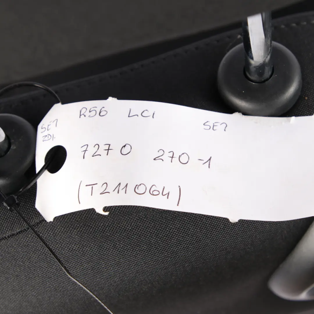 Seats Mini Clubman R56 LCI Cooper Sport Black Leather / Cloth Interior Seat Set to with Part number 7270270 Seats Mini Clubman R56 LCI Cooper Sport Black Leather / Cloth Interior Seat Set - SKU 7270270-1 - Part number 7270270