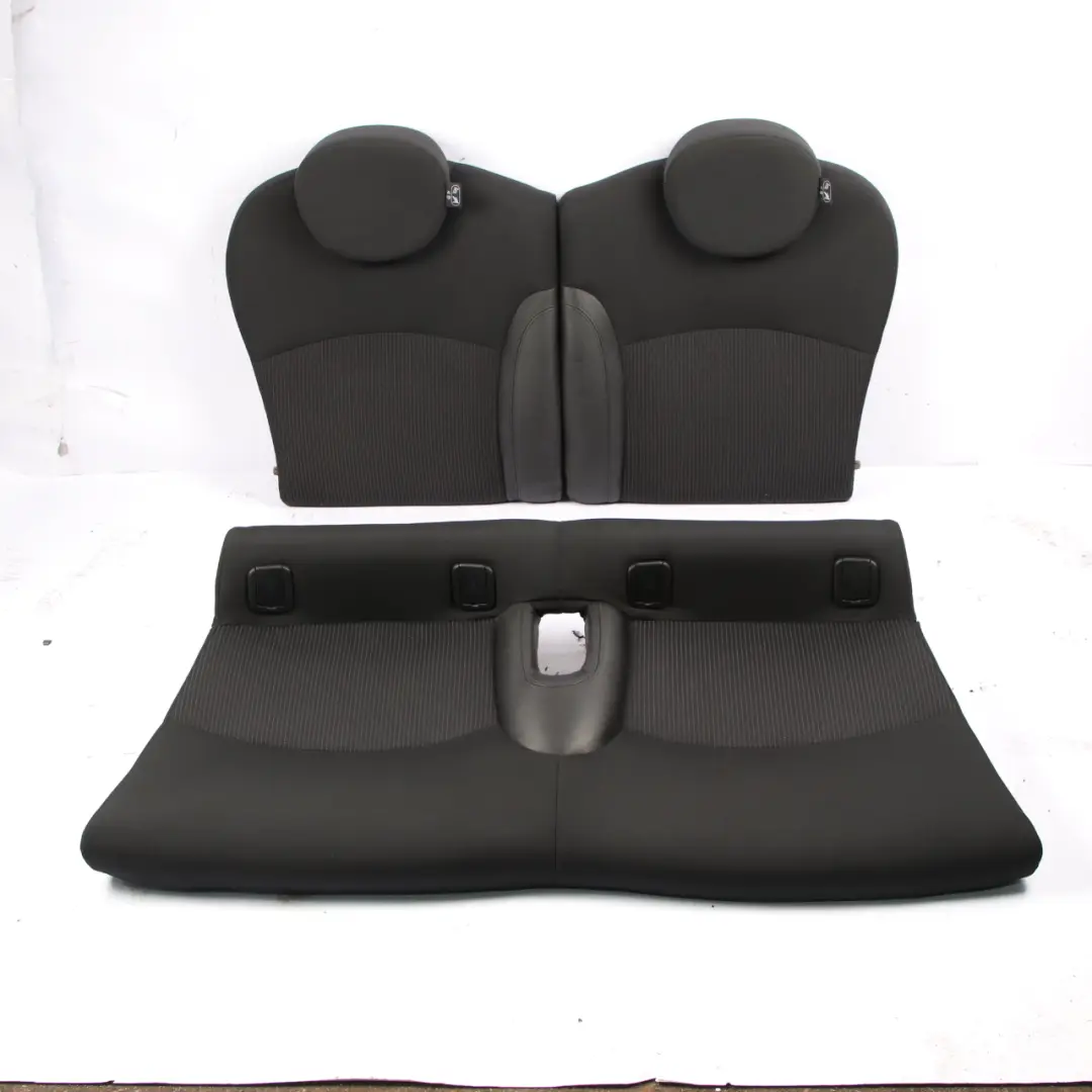 Seats Mini Clubman R56 LCI Cooper Sport Black Leather / Cloth Interior Seat Set to with Part number 7270270 Seats Mini Clubman R56 LCI Cooper Sport Black Leather / Cloth Interior Seat Set - SKU 7270270-1 - Part number 7270270