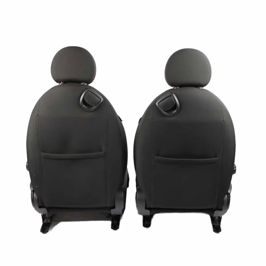  Seats Mini Clubman R56 LCI Cooper Sport Black Leather / Cloth Interior Seat Set - SKU 7270270-1 - Part number 7270270
