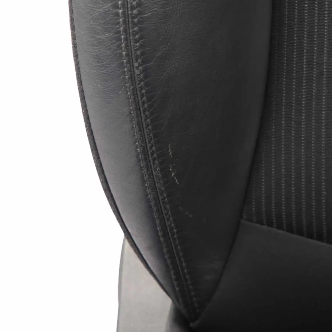 Seats Mini R57 LCI Cabrio Heated Sport Black Leather Cloth Interior Seat Set to with Part number 7270270 Seats Mini R57 LCI Cabrio Heated Sport Black Leather Cloth Interior Seat Set - SKU 7270270-3 - Part number 7270270