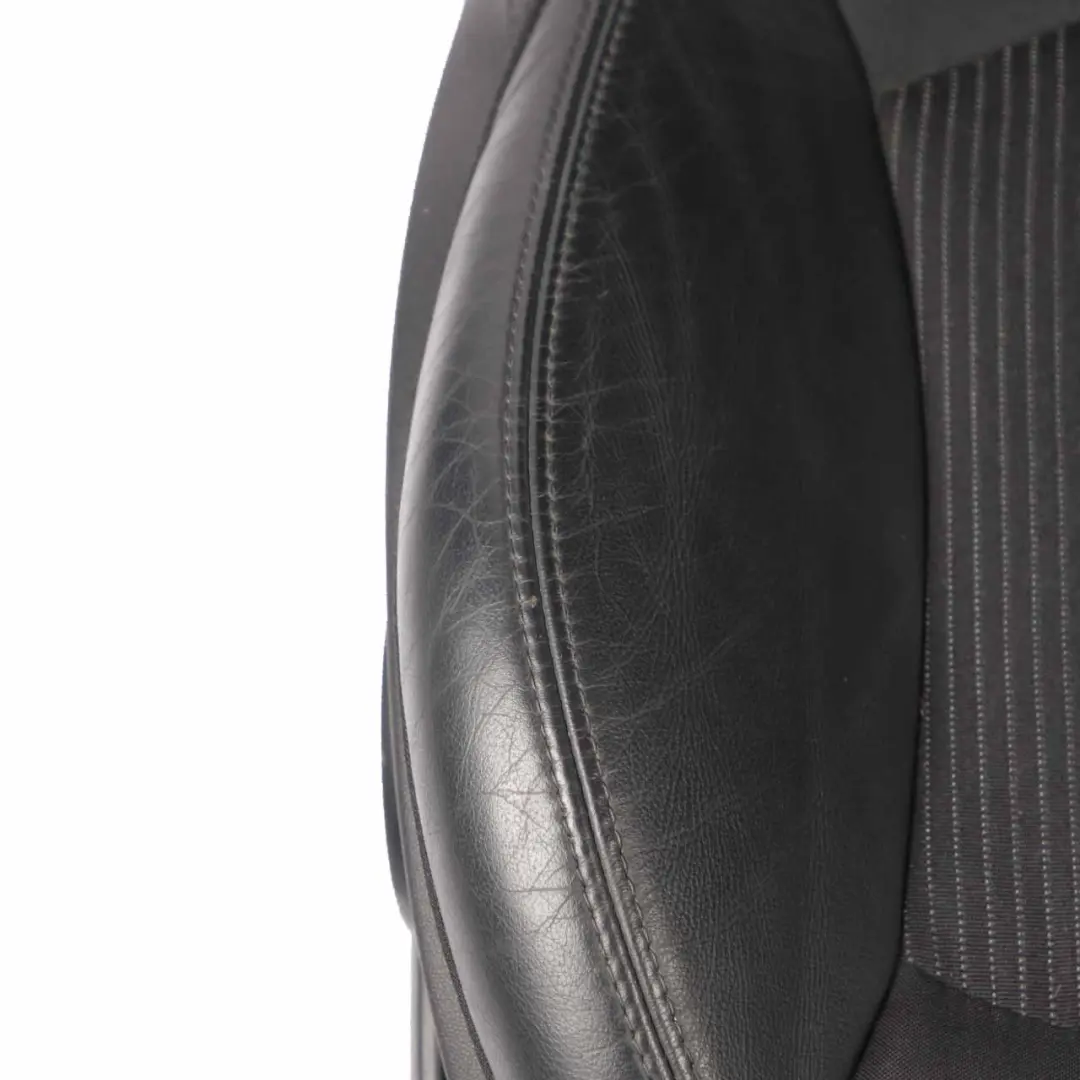 Seats Mini R57 LCI Cabrio Heated Sport Black Leather Cloth Interior Seat Set to with Part number 7270270 Seats Mini R57 LCI Cabrio Heated Sport Black Leather Cloth Interior Seat Set - SKU 7270270-3 - Part number 7270270