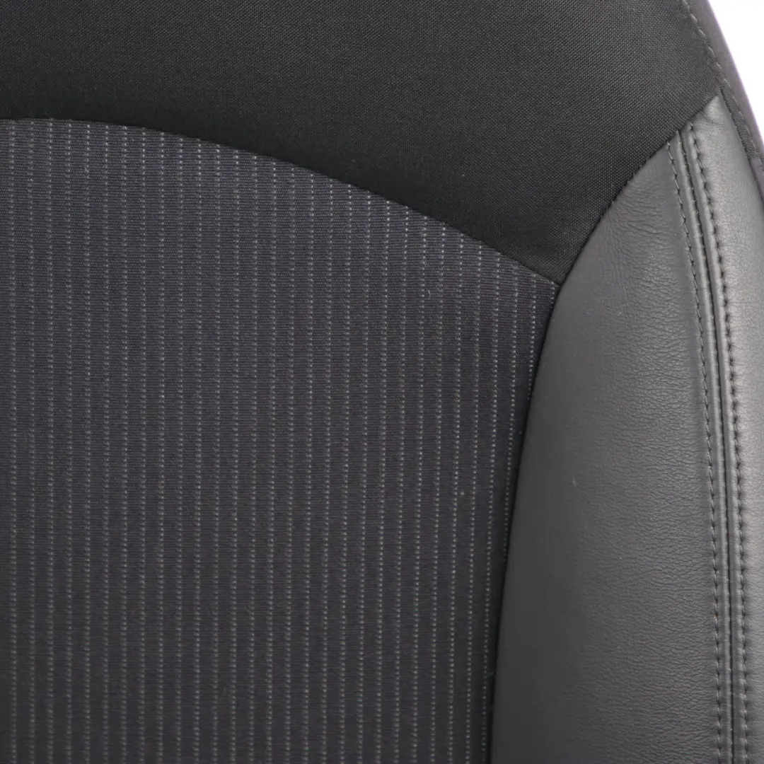 Seats Mini R57 LCI Cabrio Heated Sport Black Leather Cloth Interior Seat Set to with Part number 7270270 Seats Mini R57 LCI Cabrio Heated Sport Black Leather Cloth Interior Seat Set - SKU 7270270-3 - Part number 7270270