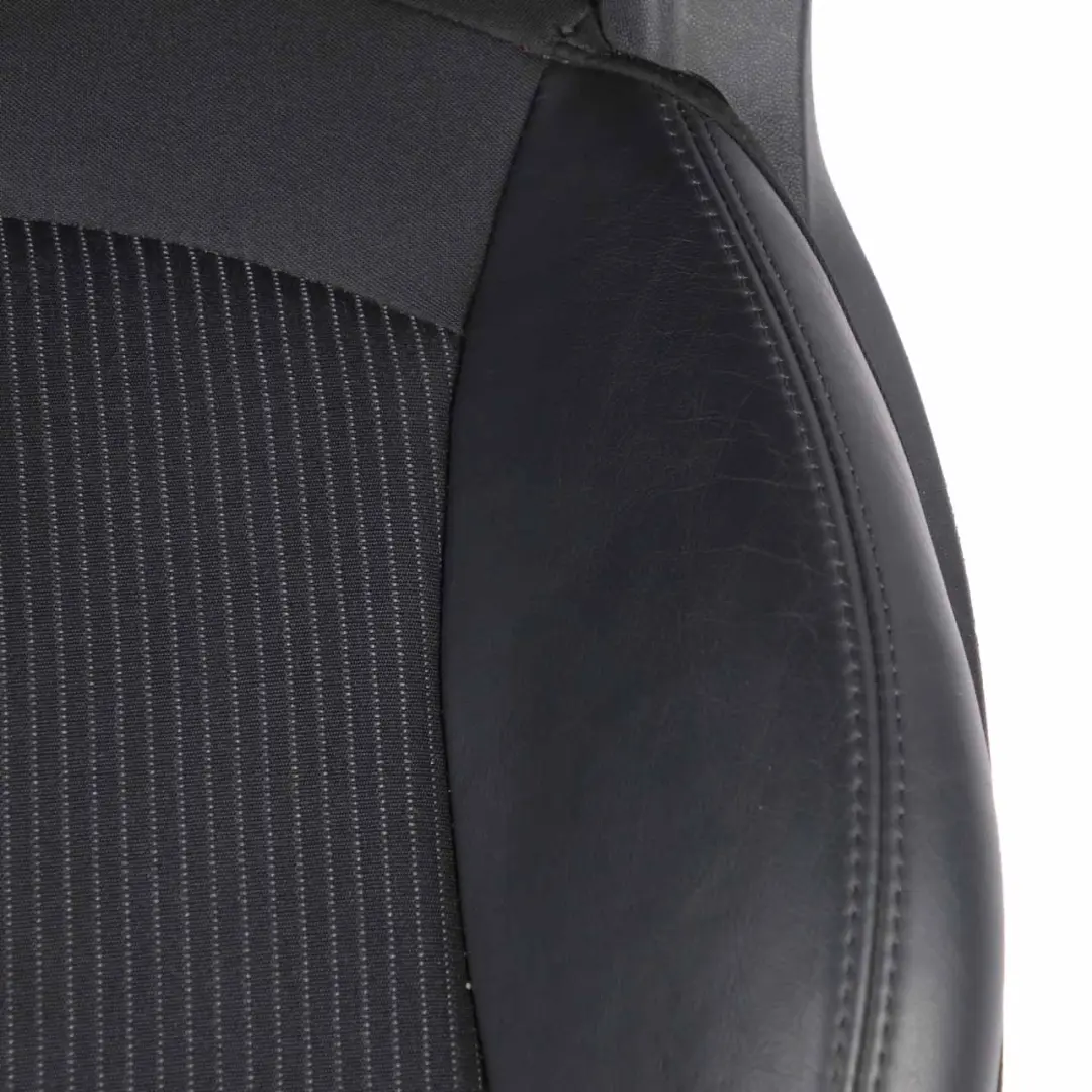 Seats Mini R57 LCI Cabrio Heated Sport Black Leather Cloth Interior Seat Set to with Part number 7270270 Seats Mini R57 LCI Cabrio Heated Sport Black Leather Cloth Interior Seat Set - SKU 7270270-3 - Part number 7270270