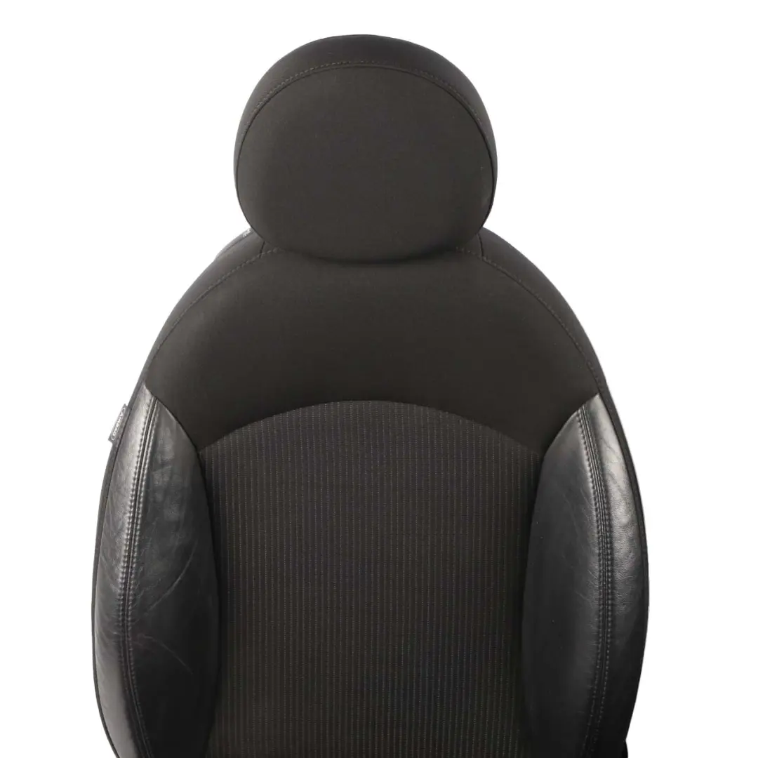 Seats Mini Clubman R55 LCI Cooper Sport Black Leather / Cloth Interior Seat Set to with Part number 7270270 Seats Mini Clubman R55 LCI Cooper Sport Black Leather / Cloth Interior Seat Set - SKU 7270270 - Part number 7270270