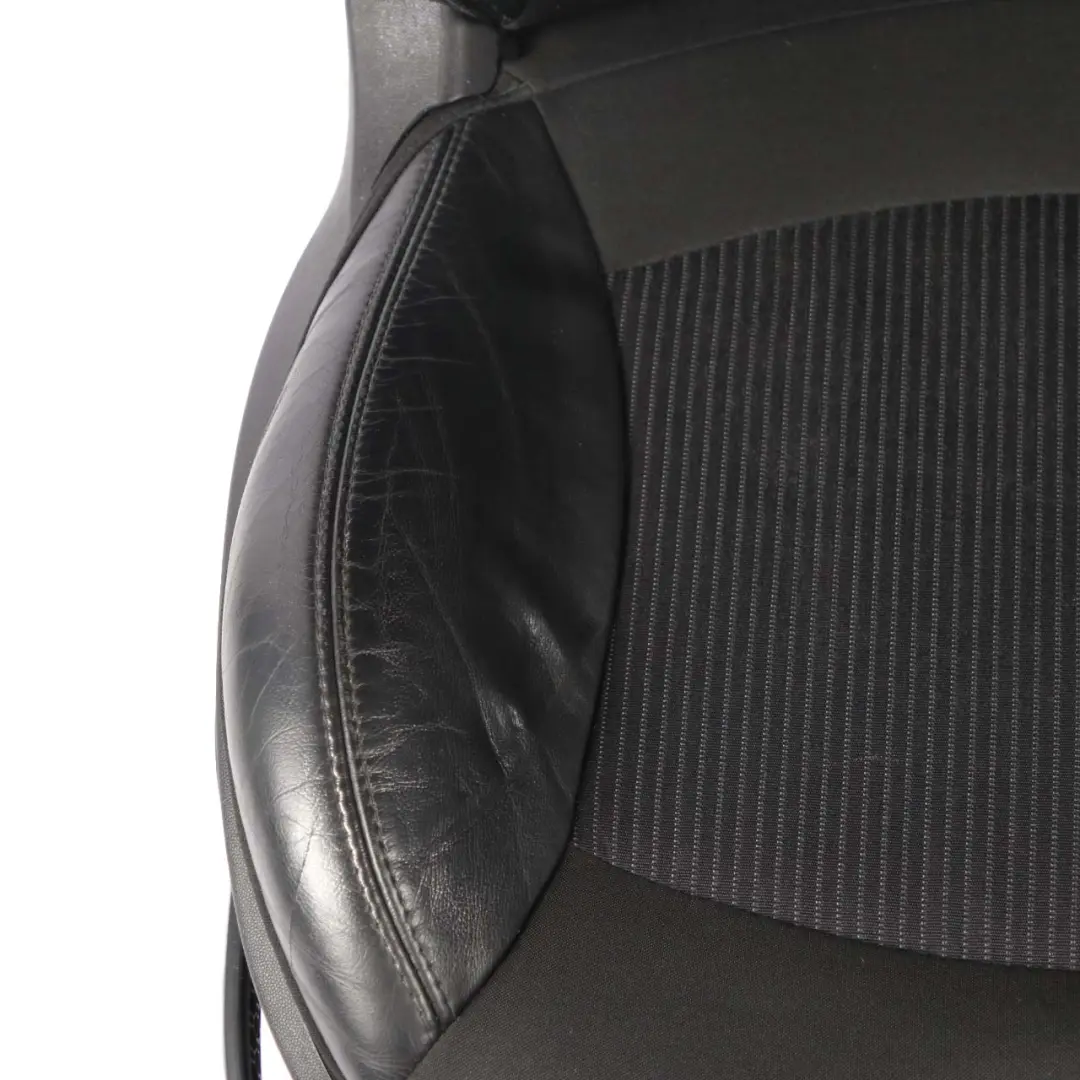 Seats Mini Clubman R55 LCI Cooper Sport Black Leather / Cloth Interior Seat Set to with Part number 7270270 Seats Mini Clubman R55 LCI Cooper Sport Black Leather / Cloth Interior Seat Set - SKU 7270270 - Part number 7270270