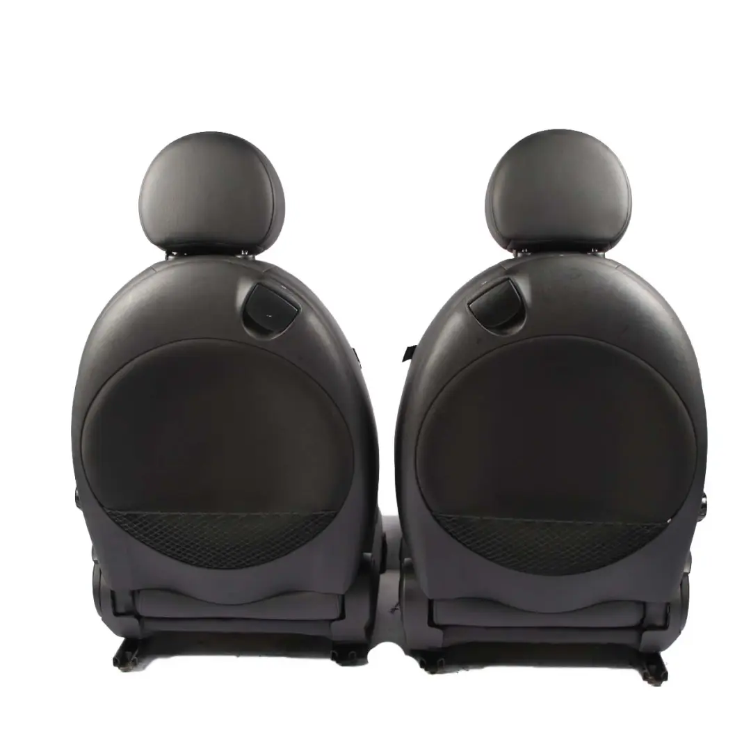 Leather Seats Mini R55 Cooper One Sports Heated Black Full Lounge Interior to with Part number 7270324 Leather Seats Mini R55 Cooper One Sports Heated Black Full Lounge Interior - SKU 7270324-1 - Part number 7270324