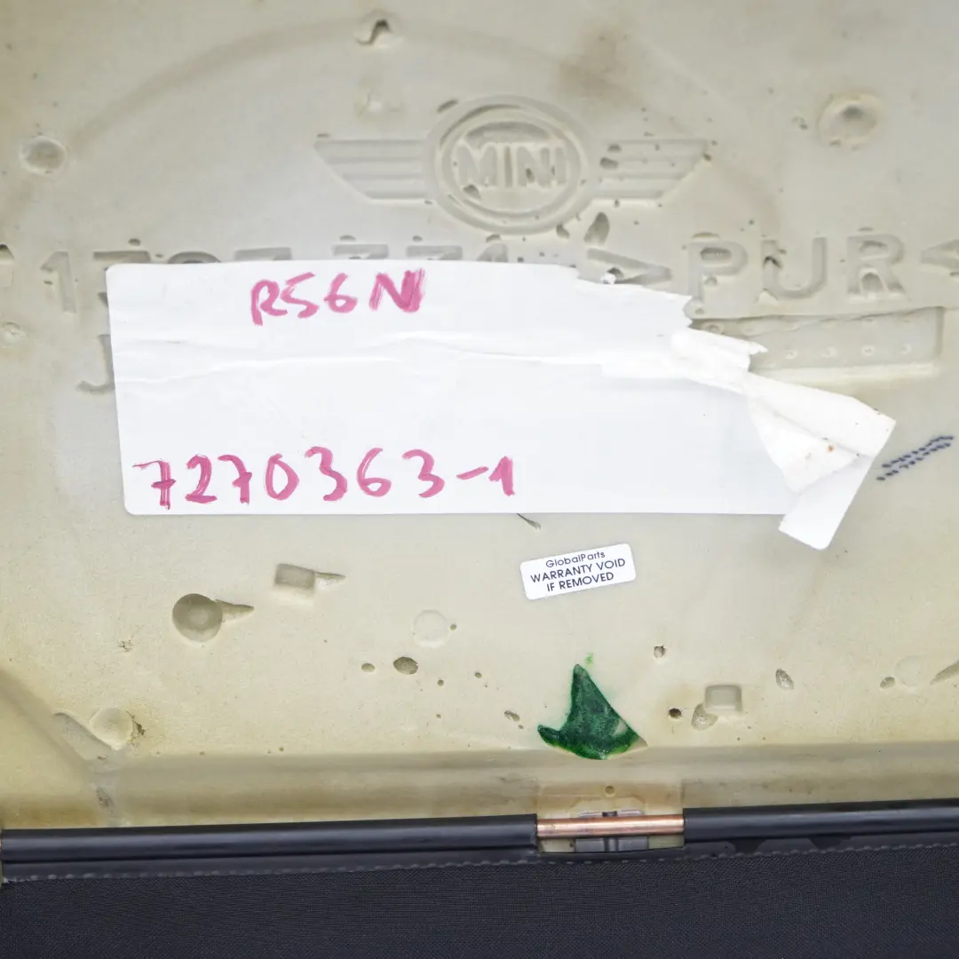 Mini R56 R57 LCI Kanapa Siedzisko Tylne Półskóra - SKU 7270363-1 - Numer Części 7270363