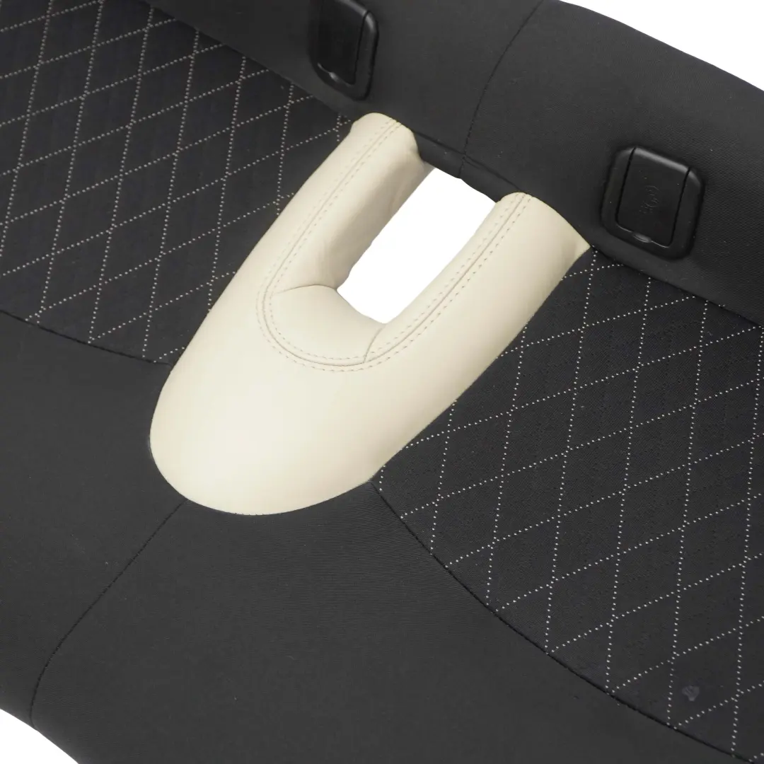 Rücksitz Sofa Bezug Sitz Stoff Leder Polar Beige für Mini Cooper R56 R57 mit Teilenummer 7270363 Mini Cooper R56 R57 Rücksitz Sofa Bezug Sitz Stoff Leder Polar Beige - SKU 7270363-1 - Teilenummer 7270363