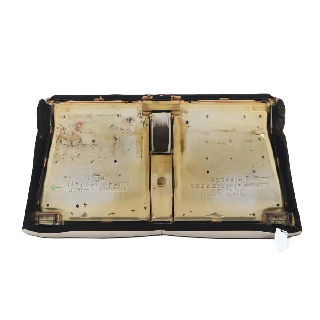Mini Cooper R55 R56 R57 LCI Asiento Trasero Sofá Banqueta Cuero Beige Polar - SKU 7270364 - Número de pieza 7270364