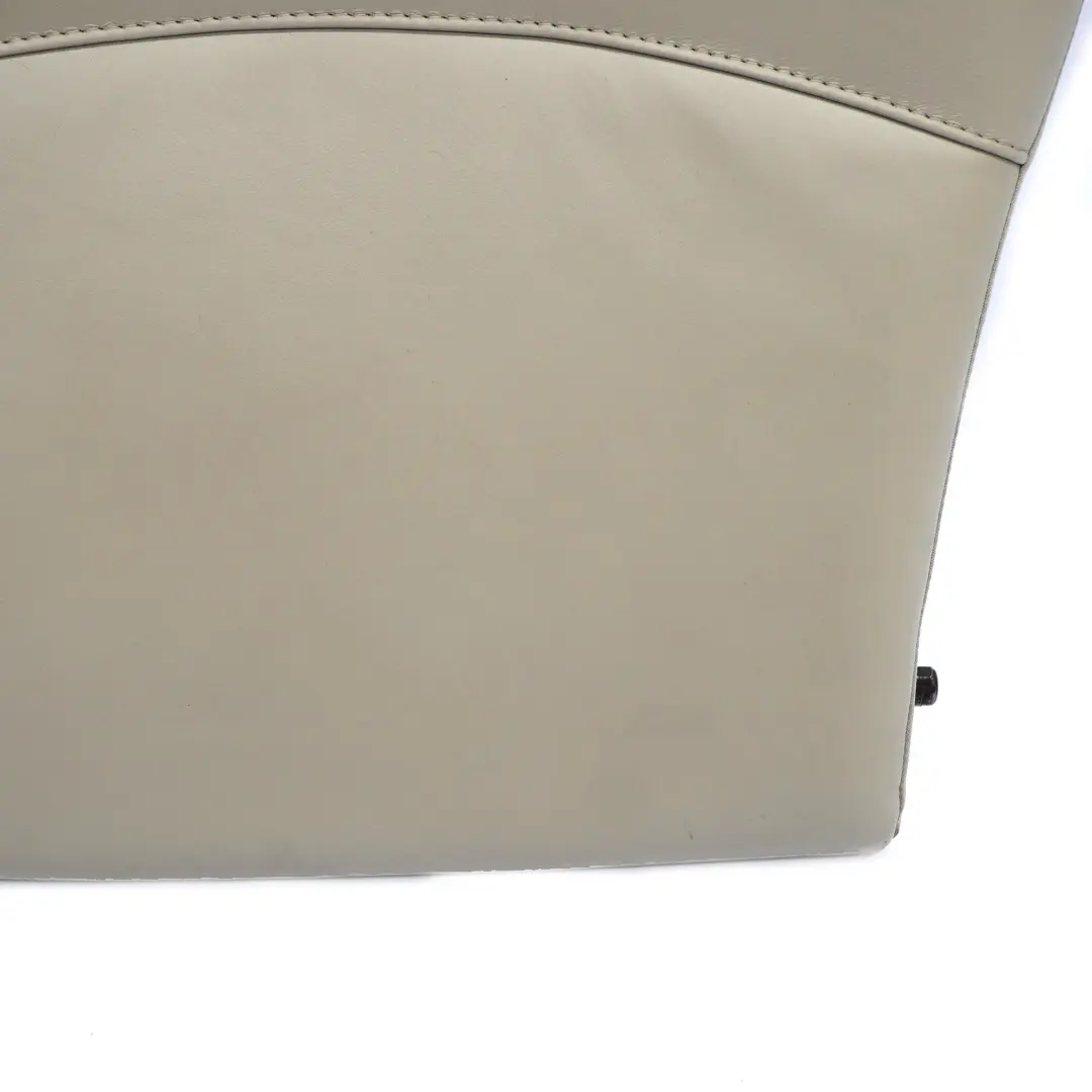 Mini R55 R56 LCI Dossier gauche de la banquette arrière Housse cuir Polar Beige - SKU 7270391 - Numéro de pièce 7270391