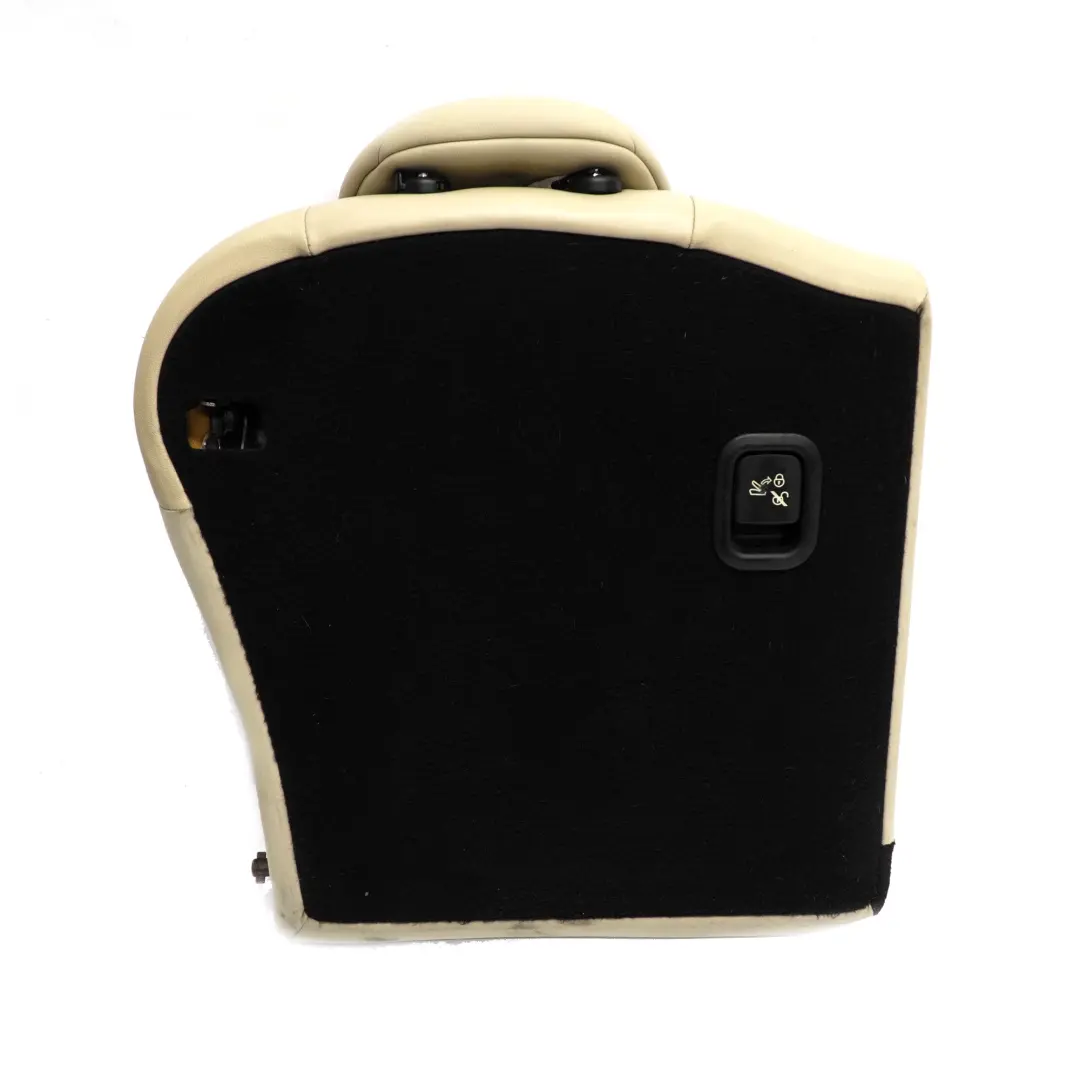 Mini R55 R56 LCI Dossier gauche de la banquette arrière Housse cuir Polar Beige - SKU 7270391 - Numéro de pièce 7270391