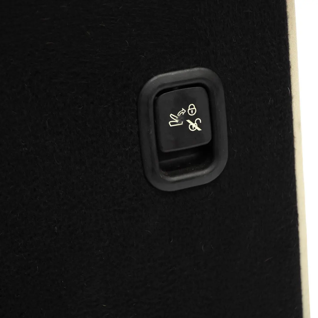 Mini R55 R56 LCI Rear Seat Left N/S Backrest Leather Back Cover Polar Beige - SKU 7270391 - Part number 7270391