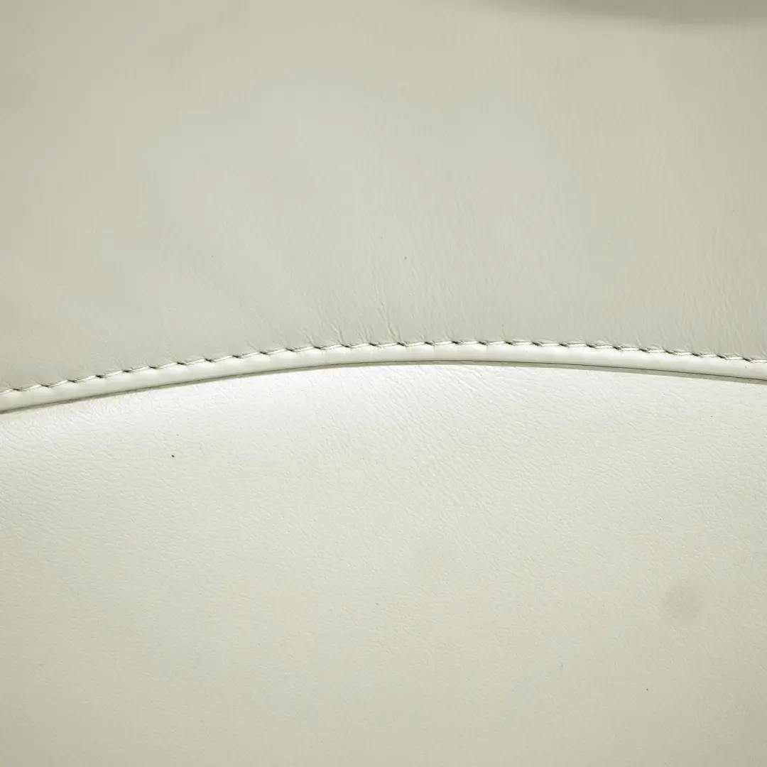 Mini R55 R56 LCI Rear Seat Right O/S Backrest Leather Back Cover Polar Beige - SKU 7270392 - Part number 7270392