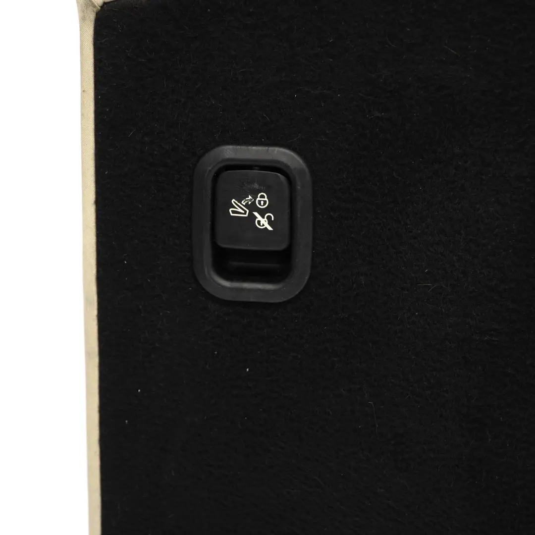 Mini R55 R56 LCI Rear Seat Right O/S Backrest Leather Back Cover Polar Beige - SKU 7270392 - Part number 7270392