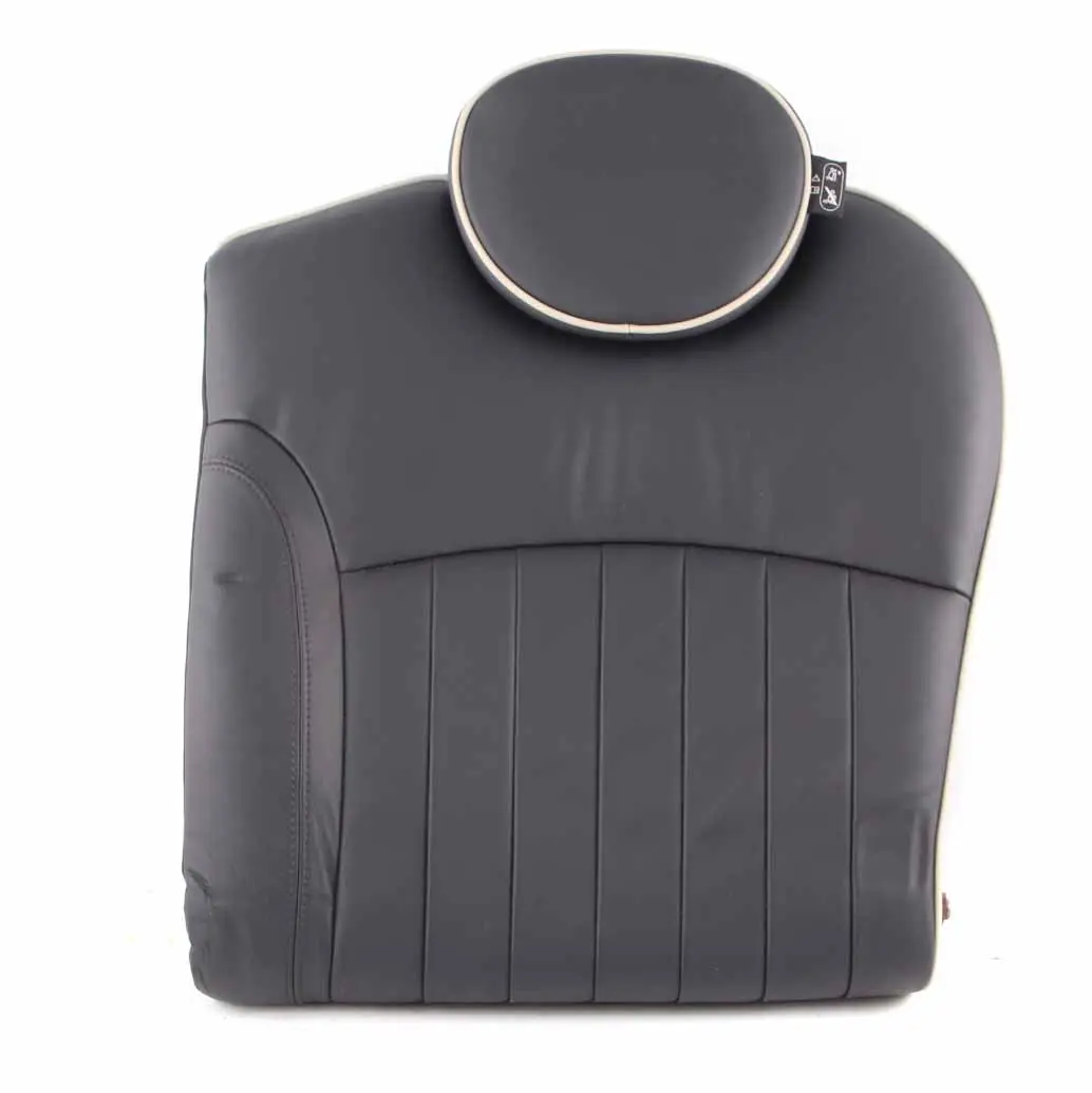 Mini Cooper R55 R56 Hinten Links Sitzrückenlehne Schwarz Leder - SKU 7270395 - Teilenummer 7270395