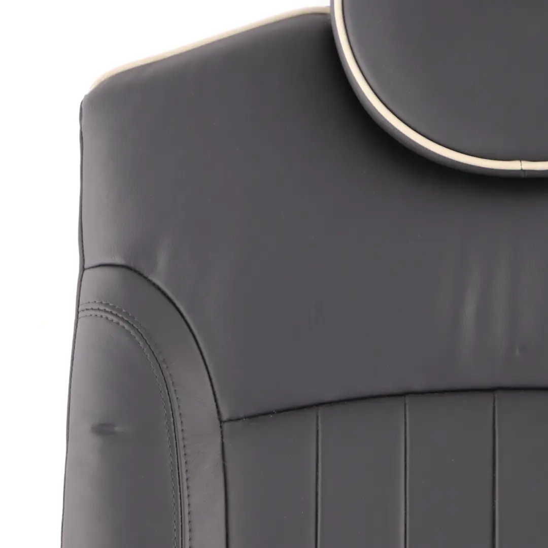 Mini Cooper R55 R56 Hinten Links Sitzrückenlehne Schwarz Leder - SKU 7270395 - Teilenummer 7270395