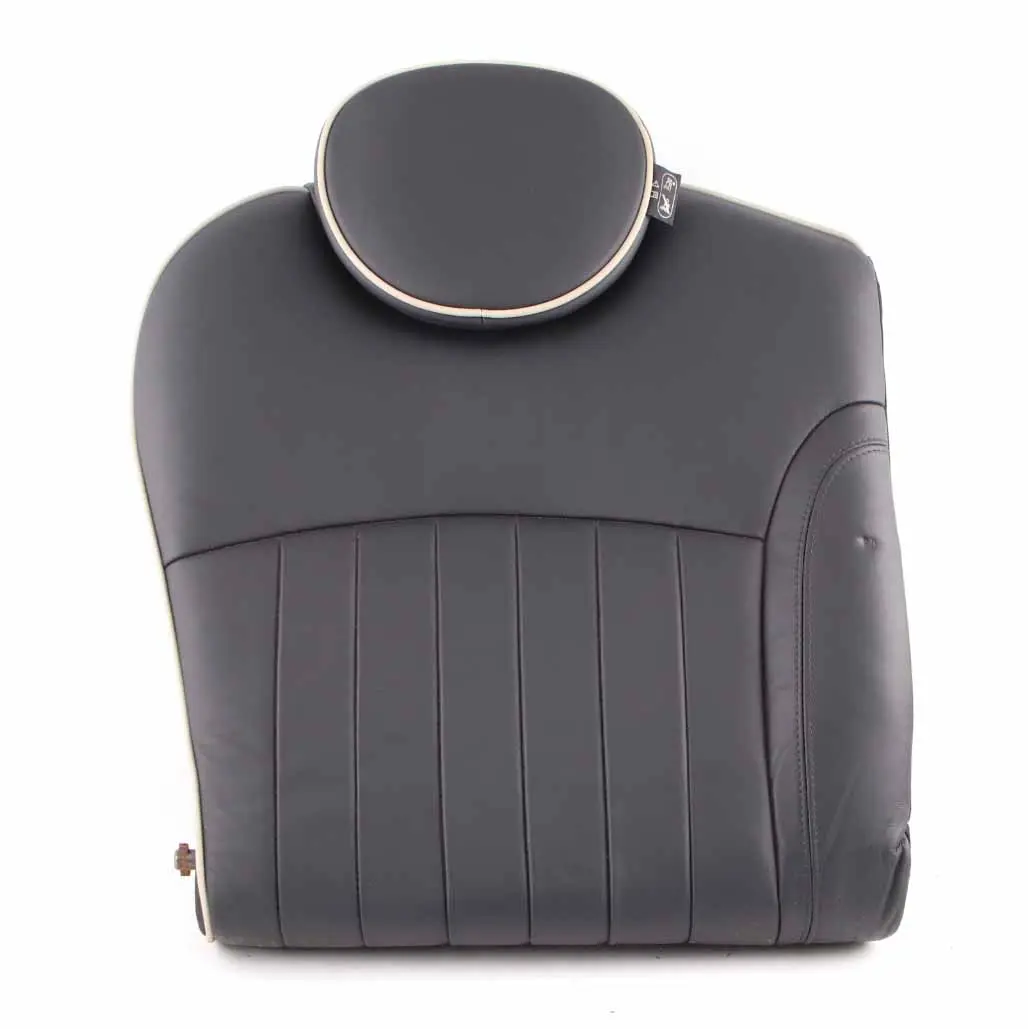 Mini R55 R56 Trasero Derecho Respaldo Asiento Cuero Negro