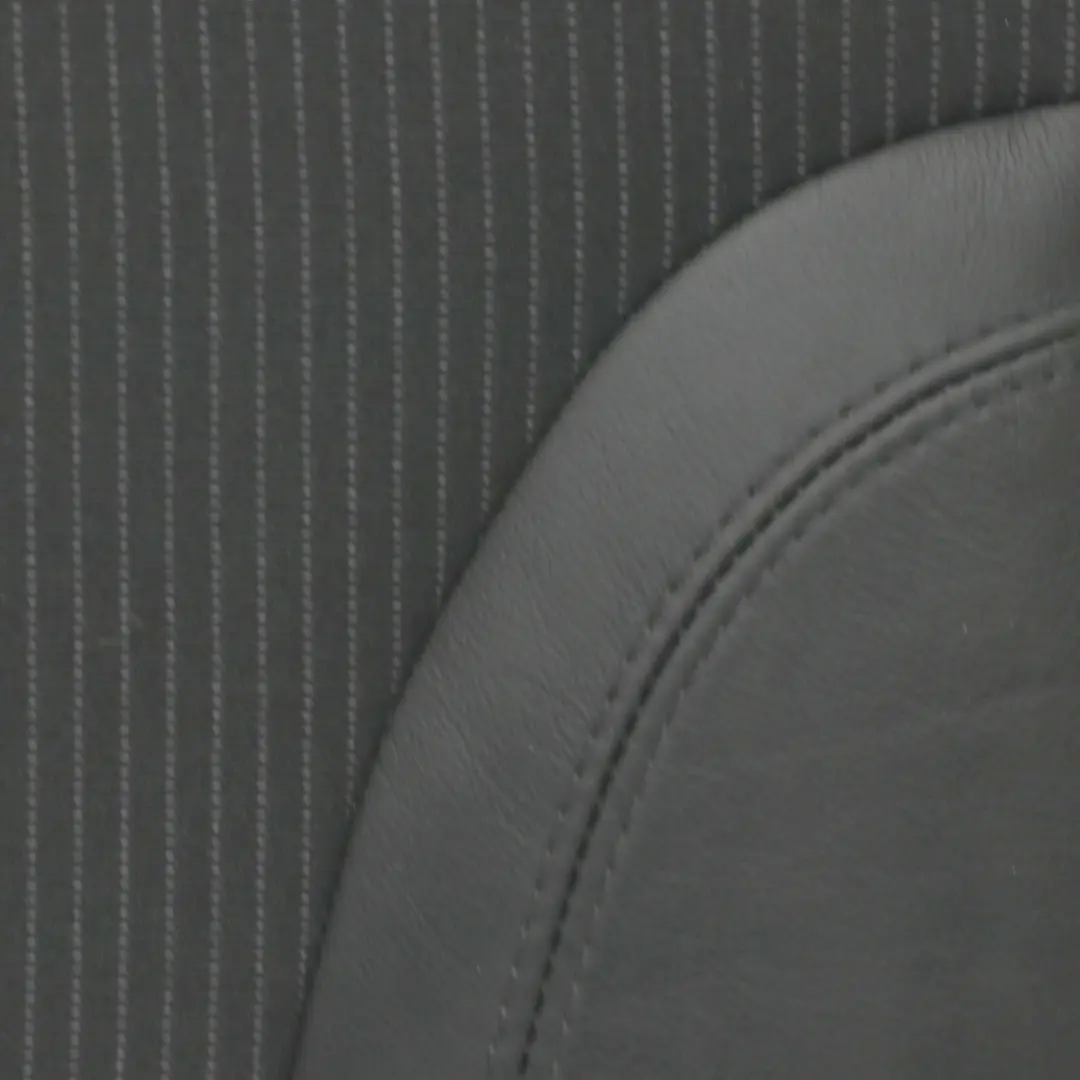 Trasero Derecho Cuero Tela Cojín del Asiento Respaldo Negro para Mini Clubman R55 con número de pieza 7270414 Mini Clubman R55 Trasero Derecho Cuero Tela Cojín del Asiento Respaldo Negro - SKU 7270414 - Número de pieza 7270414