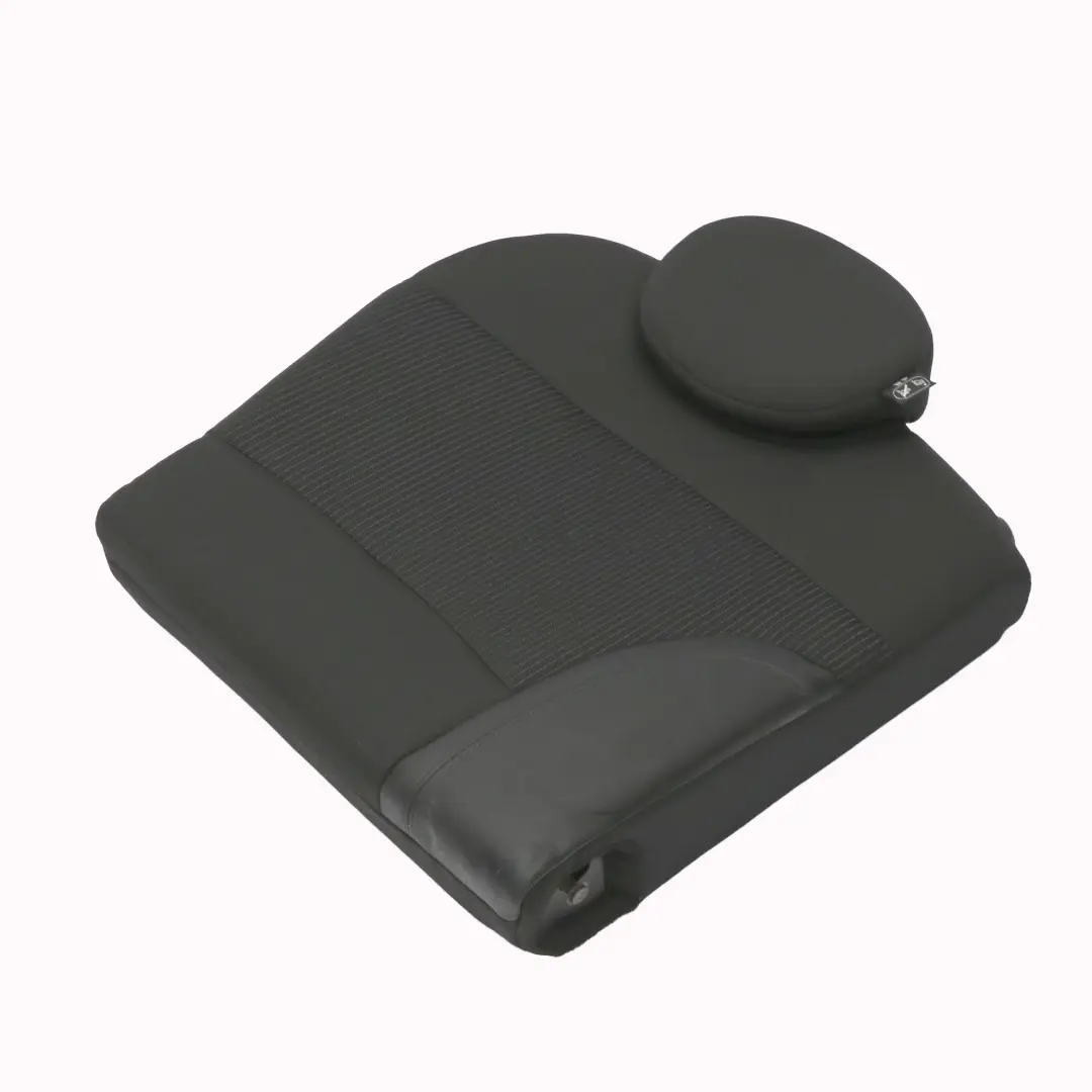 Trasero Derecho Cuero Tela Cojín del Asiento Respaldo Negro para Mini Clubman R55 con número de pieza 7270414 Mini Clubman R55 Trasero Derecho Cuero Tela Cojín del Asiento Respaldo Negro - SKU 7270414 - Número de pieza 7270414