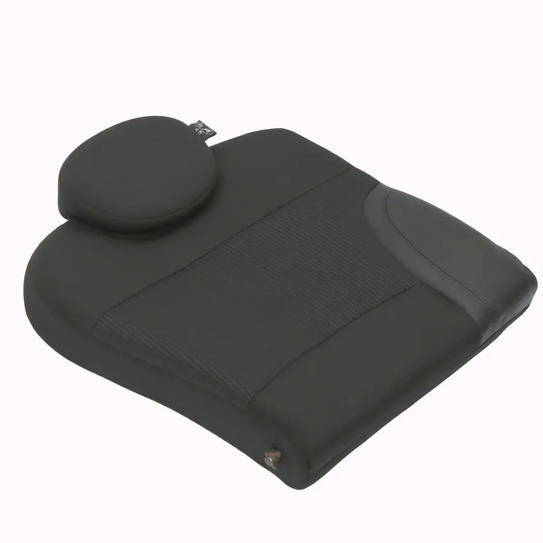 Hinten Rechts Leder Stoff Sitzkissen Rückenlehne Schwarz für Mini Clubman R55 mit Teilenummer 7270414 Mini Clubman R55 Hinten Rechts Leder Stoff Sitzkissen Rückenlehne Schwarz - SKU 7270414 - Teilenummer 7270414