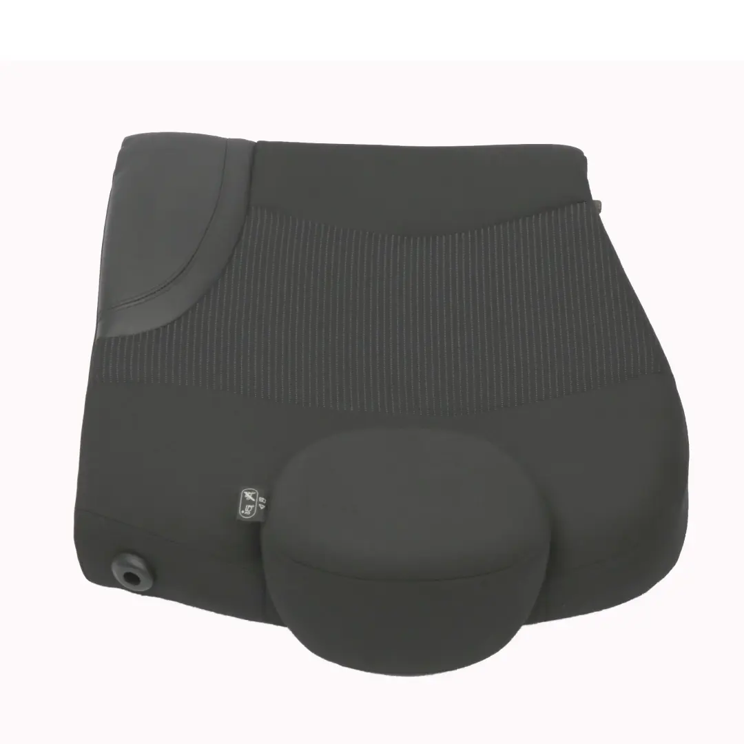 Mini Clubman R55 Dossier du siège arrière droit en cuir et tissu noir - SKU 7270414 - Numéro de pièce 7270414
