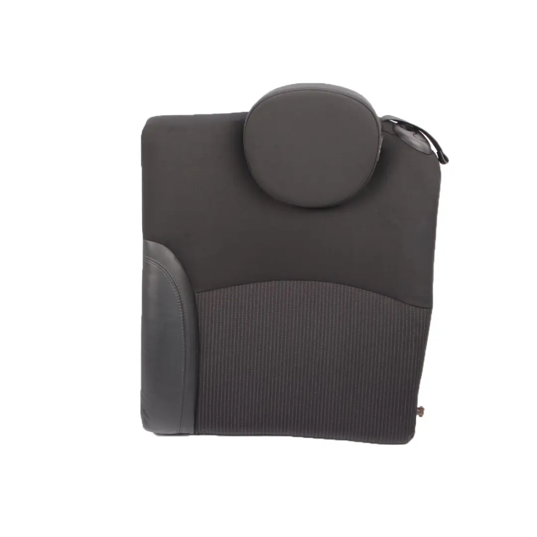 Mini Cabrio R57 Sitzlehne hinten links Stoff Leder Ray Panther Schwarz - SKU 7270439 - Teilenummer 7270439