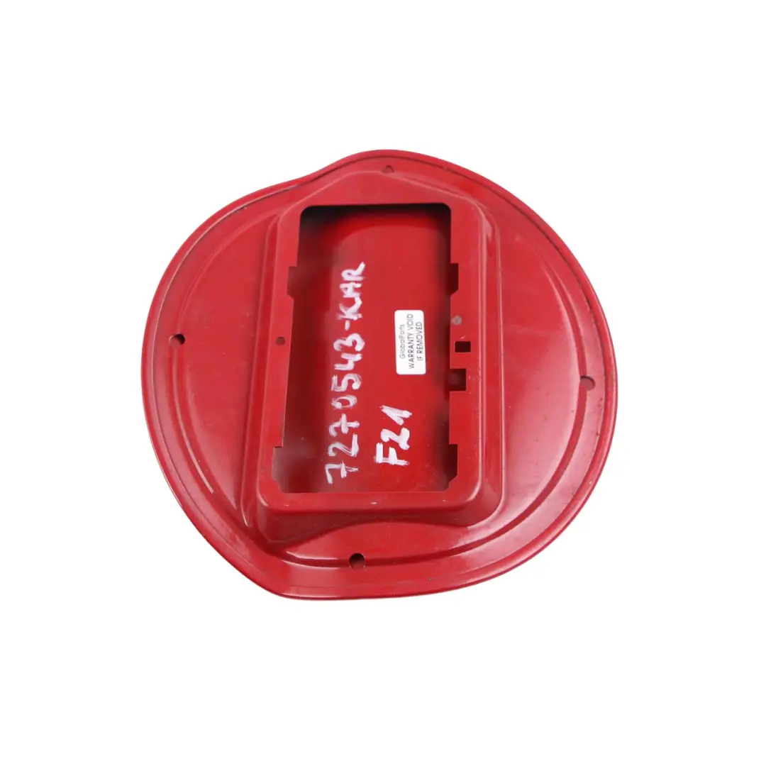 BMW F21 F21N LCI Coperchio di riempimento carburante Karmesinrot Rosso A61 - SKU 7270543-KAR - Numero di parte 7270543